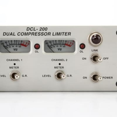 Summit Audio DCL-200 Dual Compressor Limiter w/ Manual & XLR Cables #48721 image 4