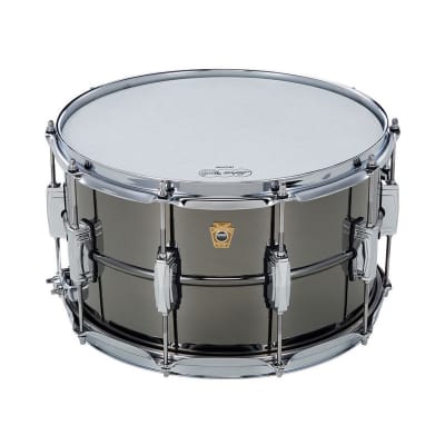 Ludwig LB408 Black Beauty 8x14" Brass Snare Drum