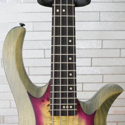Schecter Riot-4 Bass Guitar - Aurora Burst image 3