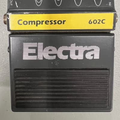Electra 602C Compressor Pedal Vintage Guitar Effect Pedal Made in Japan for sale
