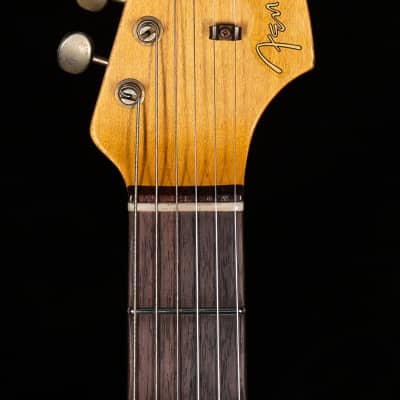 Fender Custom Shop "The 63" 1963 Stratocaster Relic 3-Tone Sunburst 57 V-R122052-7.75 lbs image 17