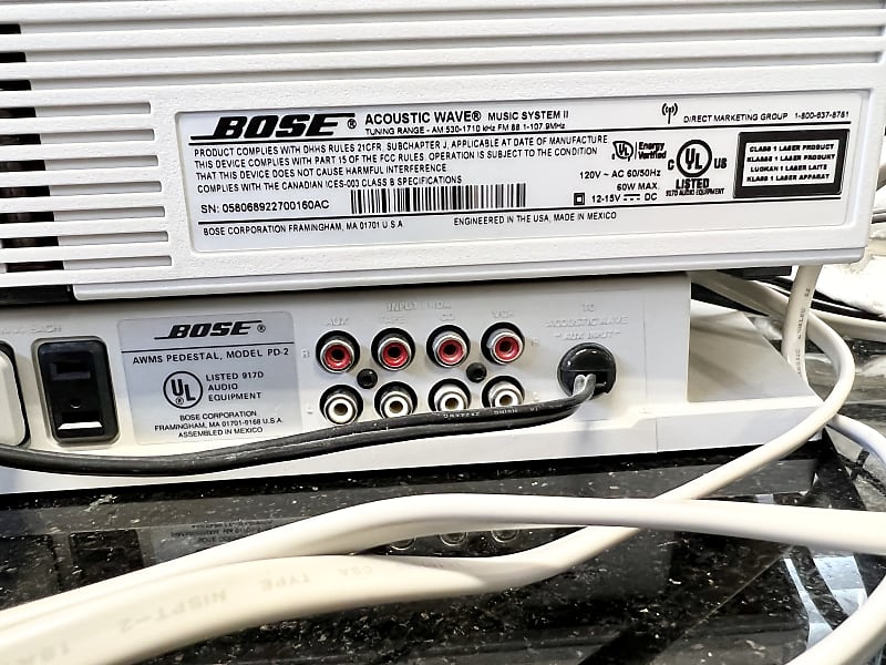 Bose Acoustic Wave Stereo Music System II, Bose AWMS Bose Acoustic Wave Stereo Music System II, Bose AWMS
