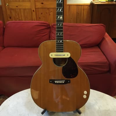 1958 Kay Jumbo Acoustic Electric Guitar and Case image 2