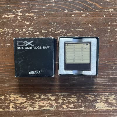 Yamaha DX7 Data RAM Cartridge