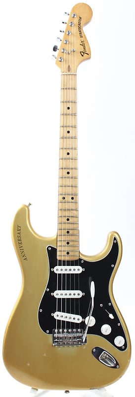 1980 Fender Stratocaster 25th Anniversary silver metallic image 1