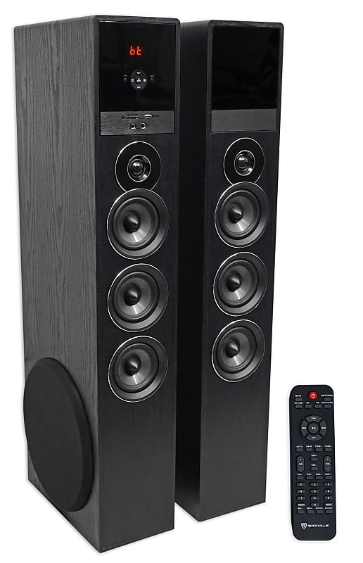 Rockville TM150D Powered Home Theater Tower Speaker System, Want
