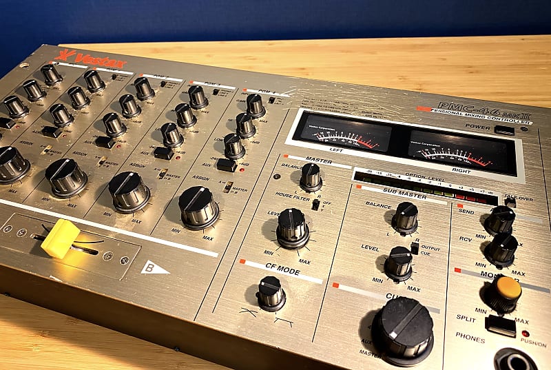 Vestax PMC-46 MK 2 - Vintage Rotary DJ Mixer | Reverb