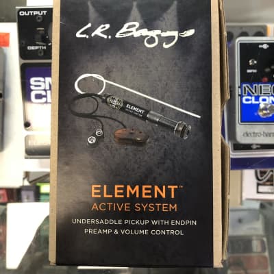 LR Baggs Element Active System Undersaddle Pickup with Endpin  Pre Amp & Volume Control image 1