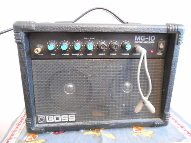 Roland Boss MG-10 Practice Amp 1989 Black | Reverb Canada