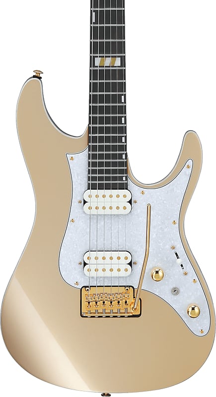 Ibanez KRYS10 Scott LePage Signature Electric Guitar, Gold w/ Gig Bag image 1