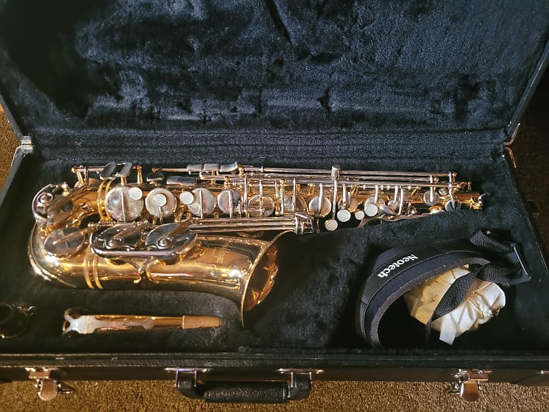 Jupiter Carnegie XL Alto Saxophone CAS70 2000's Brass Reverb