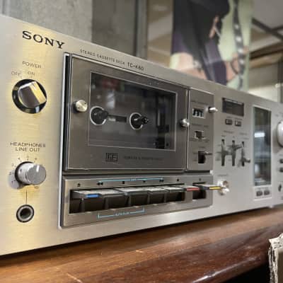 Sony TC-K60 Cassette Player/Recorder (1970’s) Silver - Parts/Repair image 3