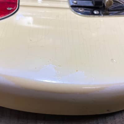 1966 Fender Mustang Bass - Arctic White image 11