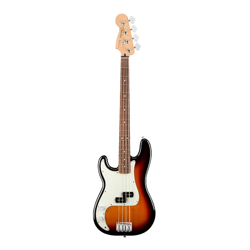 Fender Player Precision 4-String Electric Bass Guitar (Left-Hand, 3-Color Sunburst) image 1