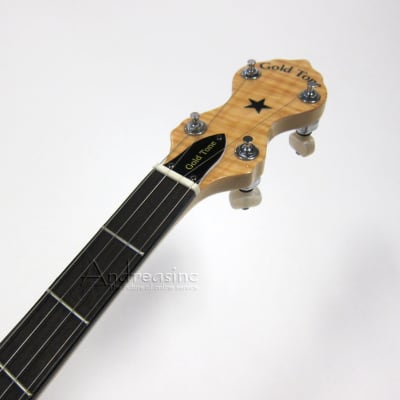 Gold Tone 5-String Long Neck Banjo w/ Case image 5