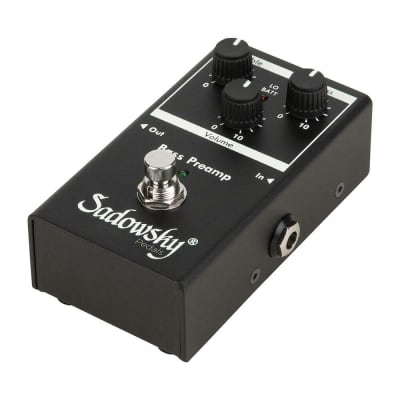 Sadowsky Outboard BASS Preamp Black | Reverb