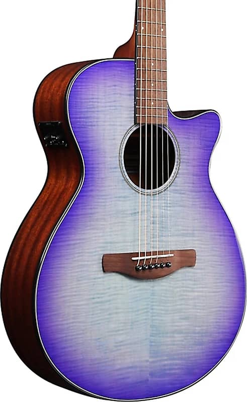 Ibanez AEG70 Acoustic-Electric Guitar, Purple Iris Burst image 1