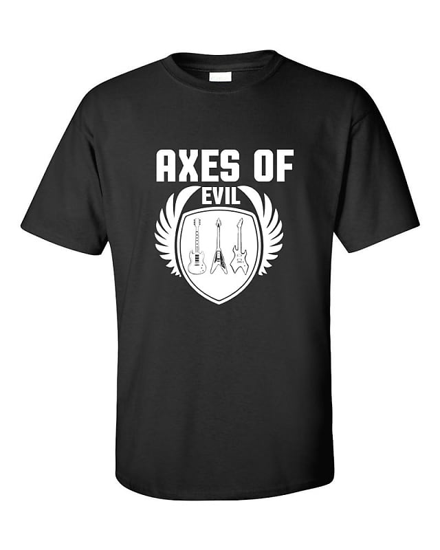 NEW Axes of Evil Guitar Tshirt All Sizes Reverb