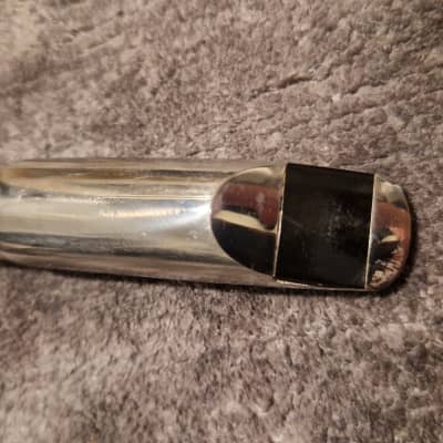 Berg Larsen 120 2 SMS alto saxophone mouthpiece vintage metal with ligature, cap and box image 7