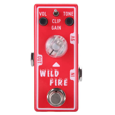 Tone City Wild Fire | High-Gain Distortion Mini Effect Pedal. New with Full Warranty! image 2