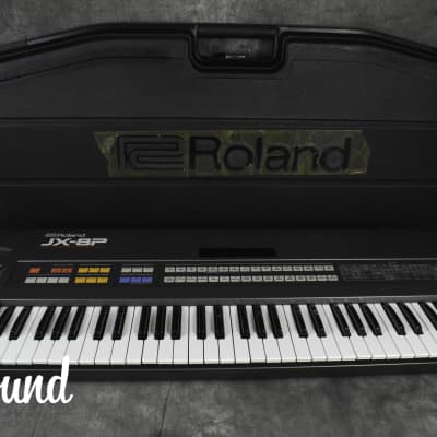 Roland JX-8P Analog Synthesizer w/ hard case in very good condition