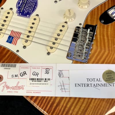 Fender Prototype American Deluxe Stratocaster, 2012, *Rare* with Hardshell Case - Pre Owned image 24