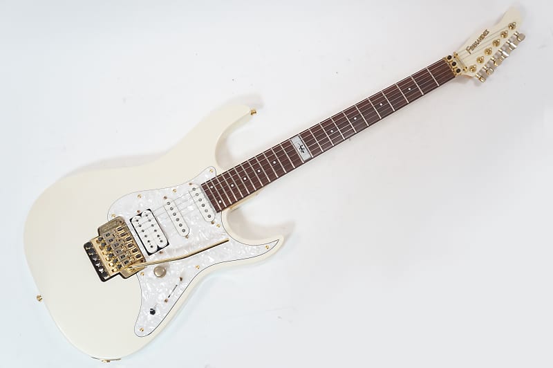 ギター FERNANDES LA-80KK Fernandes LA-80KK 2000s Pearl White Made in Japan | Reverb