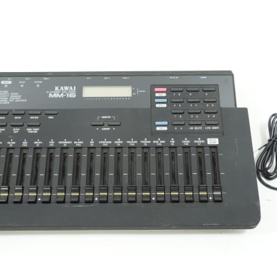 KAWAI MM-16 16ch SysEx MIDI Mixer Controller for K1 K4 K4r XD-5 RARE w/ 100-240V