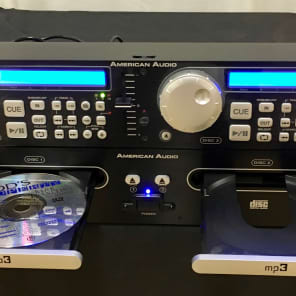 American Audio MCD-510 Rackmount Dual CD/MP3 Player