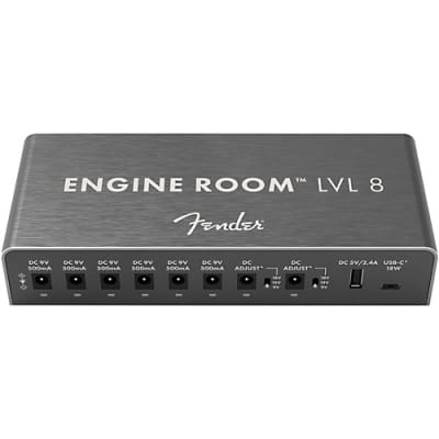 Fender Fender Engine Room LVL8 8-output Isolated Power Supply - Pedal on  ModularGrid