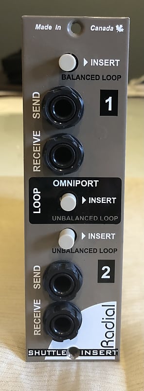 Radial Shuttle 500 series effects router | Reverb