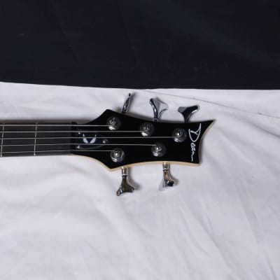 DEAN Edge 1 5-String electric Bass guitar Trans Amber w/ Gig Bag NEW image 5