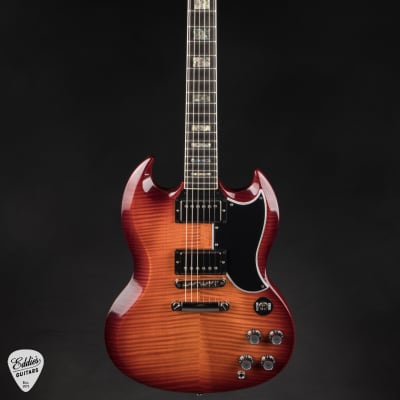 Gibson Custom Shop PSL SG Custom Figured Top Firemist image 3