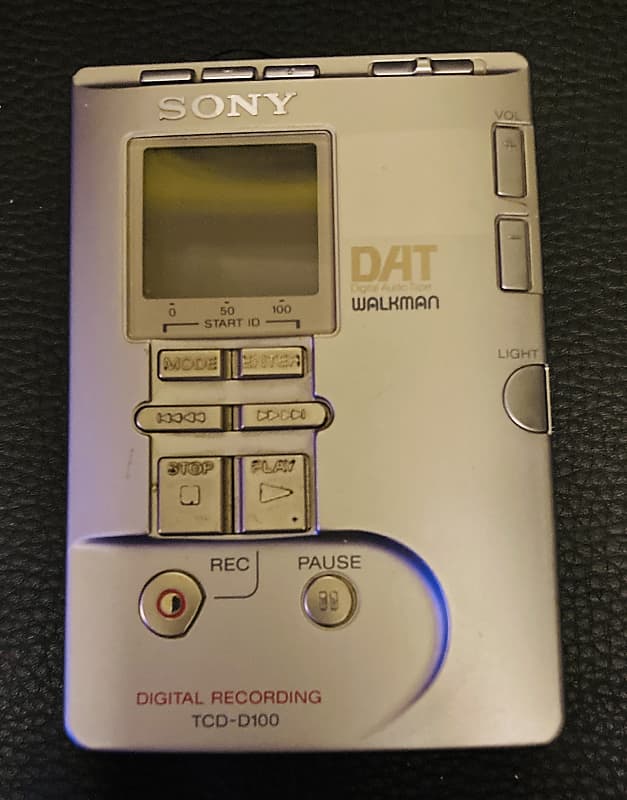 Sony TCD-D100 DAT Portable Digital Audio Tape Recorder | Reverb