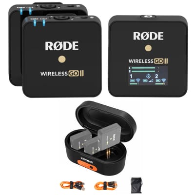 RODE Wireless PRO 2-Person Clip-On Wireless Microphone System/Recorder with  Lavaliers (2.4 GHz)-AvProColombia – avprocolombia
