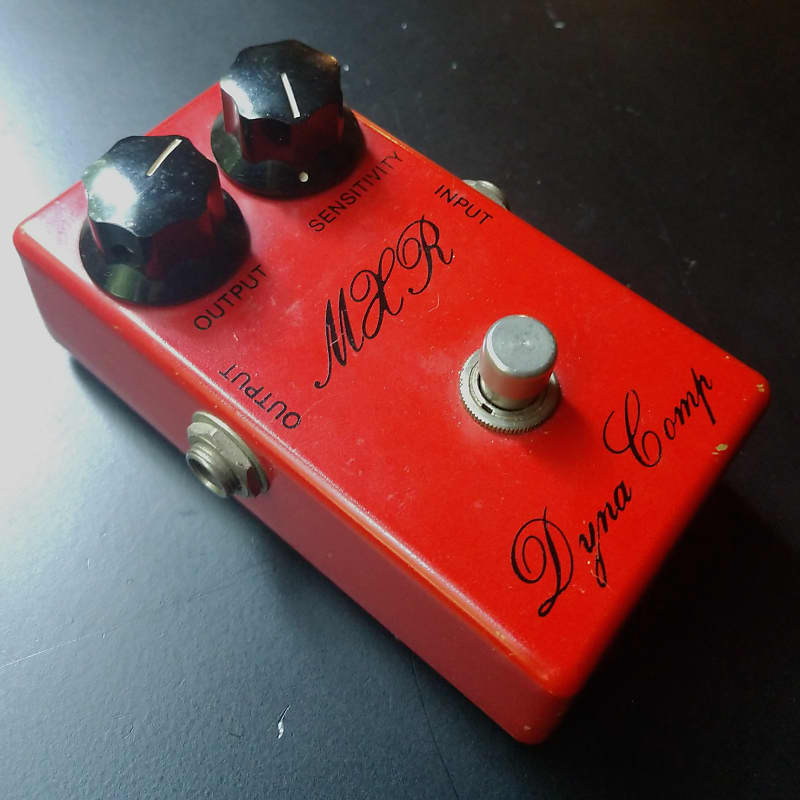 Vintage Script MXR Dyna Comp In BUD Box. Earliest And Best Version Circuit.