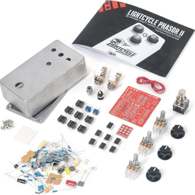 StewMac Lightcycle Phasor II Pedal Kit, With Bare Enclosure (12253) image 1