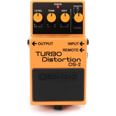 Boss DS-2 Turbo Distortion Guitar Effect Pedal image 1