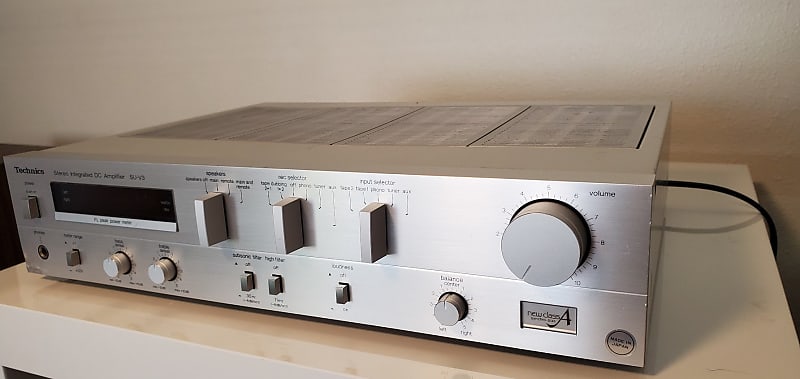 Vintage Stereo Integrated Amplifier Technics SU-V3