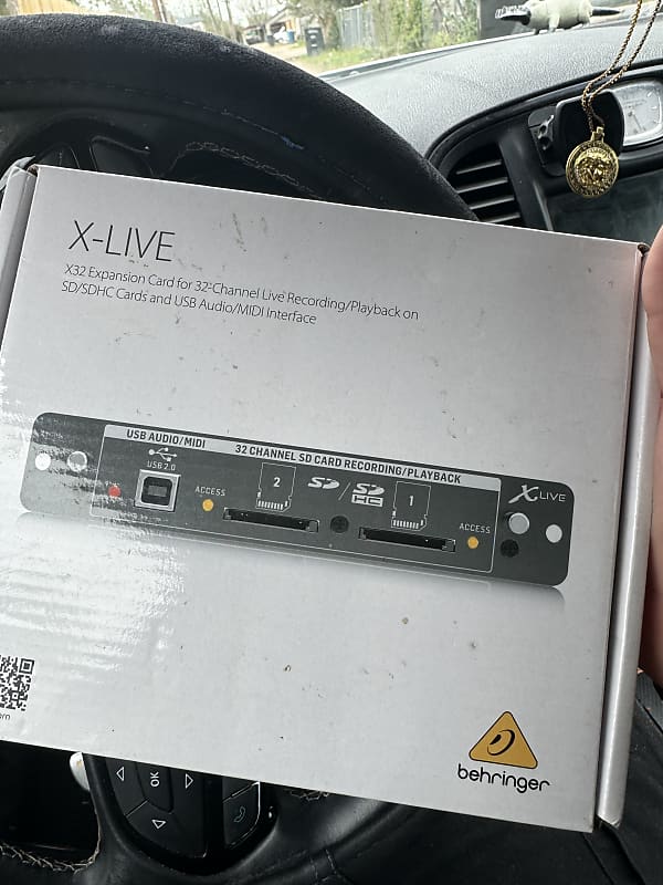 Behringer XLIVE X32 Expansion Card for 32channel SD/SDHC Reverb