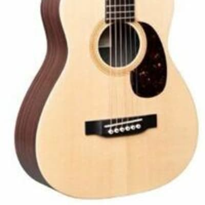 Martin LX1 LX1RE Natural 23" Scale Acoustic Electric Guitar Travel w/ Gig Bag image 1