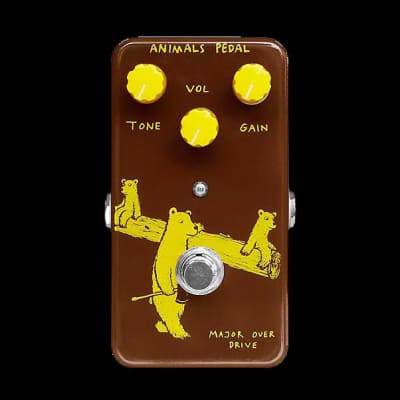 Reverb.com listing, price, conditions, and images for animals-pedal-major-overdrive