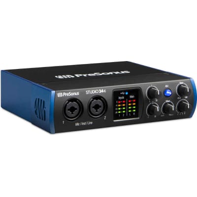 PreSonus Studio 24C USB-C Audio/MIDI Interface image 3