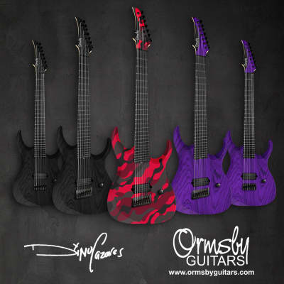 Ormsby [PRE-ORDER] DC GTR 7 string Baritone 2020 Violaceous (limited) image 6