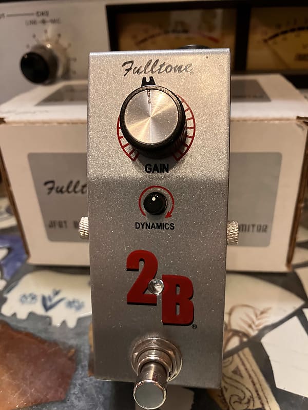 Fulltone 2B Boost with Limiter 2015 - Silver | Reverb