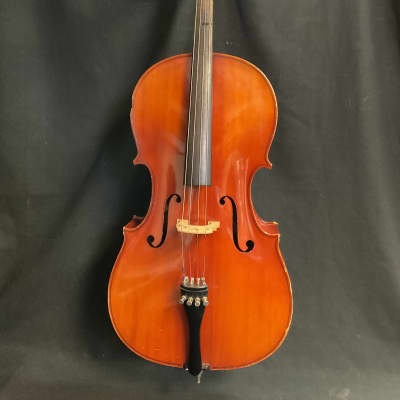 Anton Schuster 3/4 size cello dark brown | Reverb