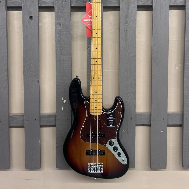 Photos - Guitar Fender American Professional II Jazz Bass , 3-Color Sunburst 3... 3 Color 