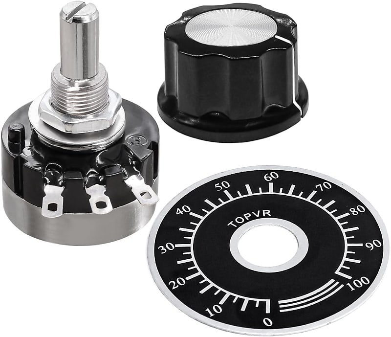Tiardey 2x 10K Ohm Potentiometer - Drehregler Für Geschwindigkeitssteuerung