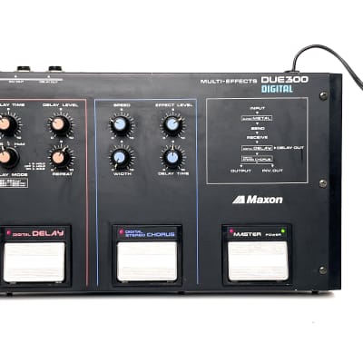 Maxon/Ibanez DUE300 Digital Multi FX Effects Pedal Metal