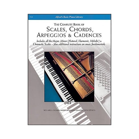 Alfred's Piano Complete Book Scales, Chords, Arpeggios & | Reverb